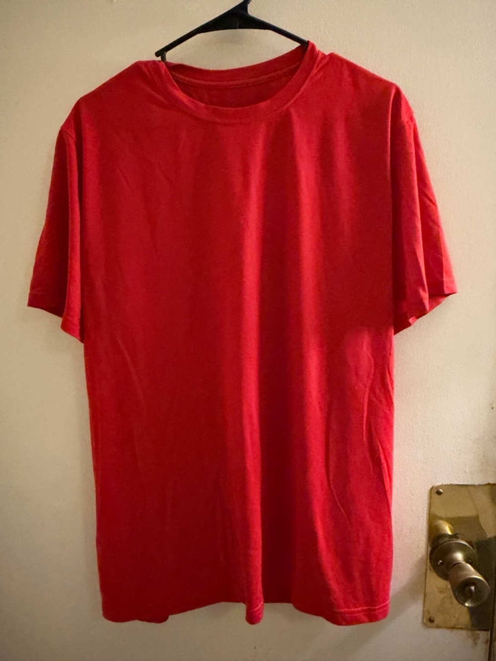 Men's Nike DriFit Red Crewneck T-Shirt